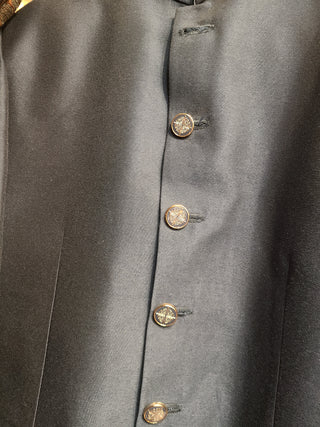 Premium Navy Blue Bandhgala Suit