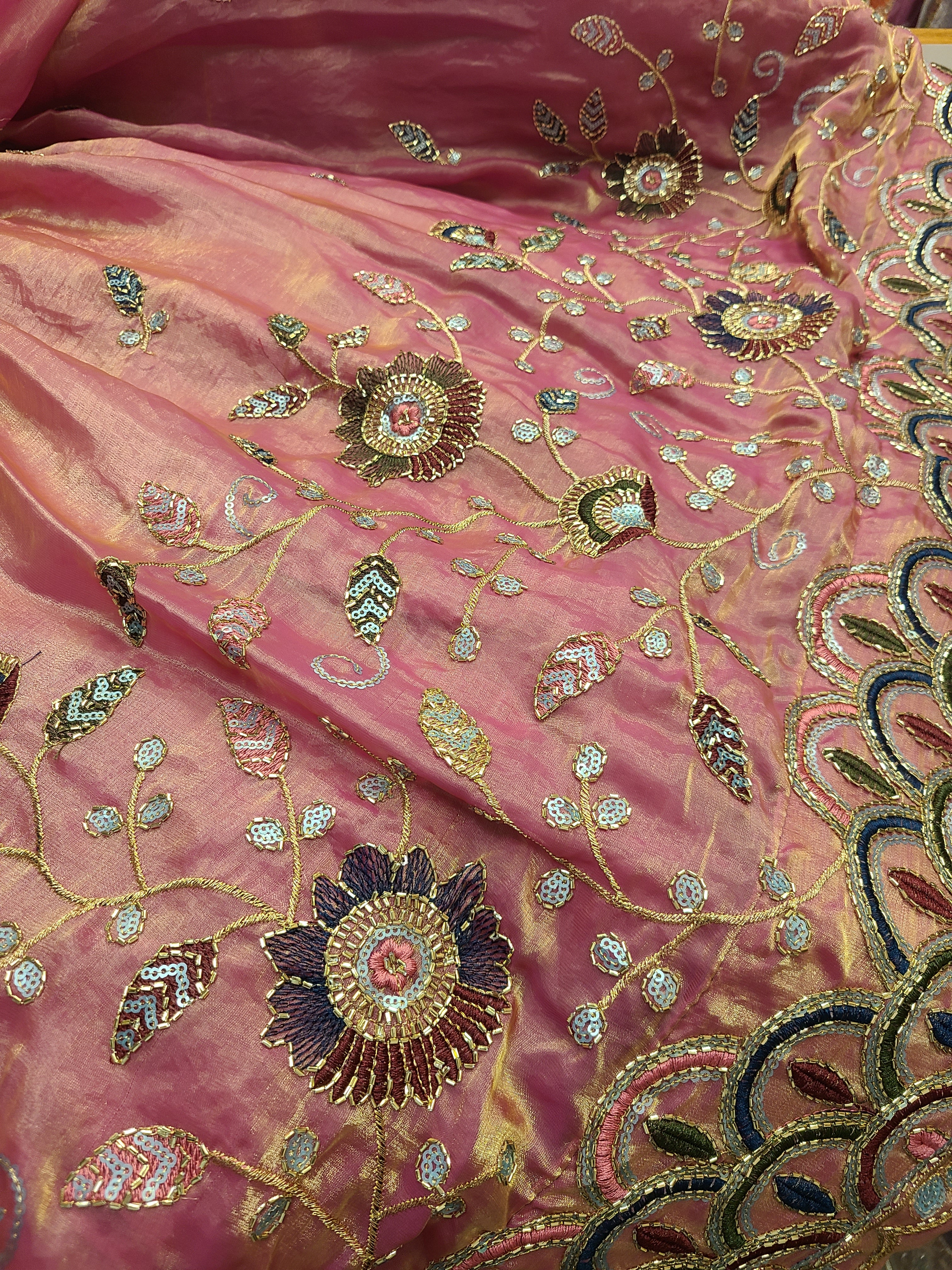 Rose Zardozi Lehenga Set