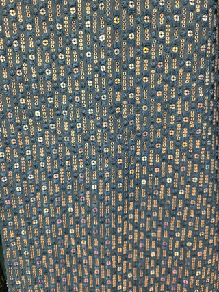 Royal Blue Sherwani with Shimmer Embellishments