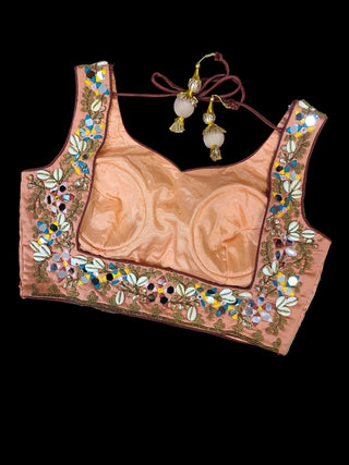 Maroon Sequin Embroidered Lehenga Set