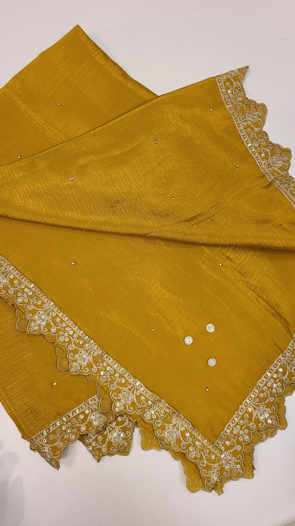 Mustard Paisley Sharara Set