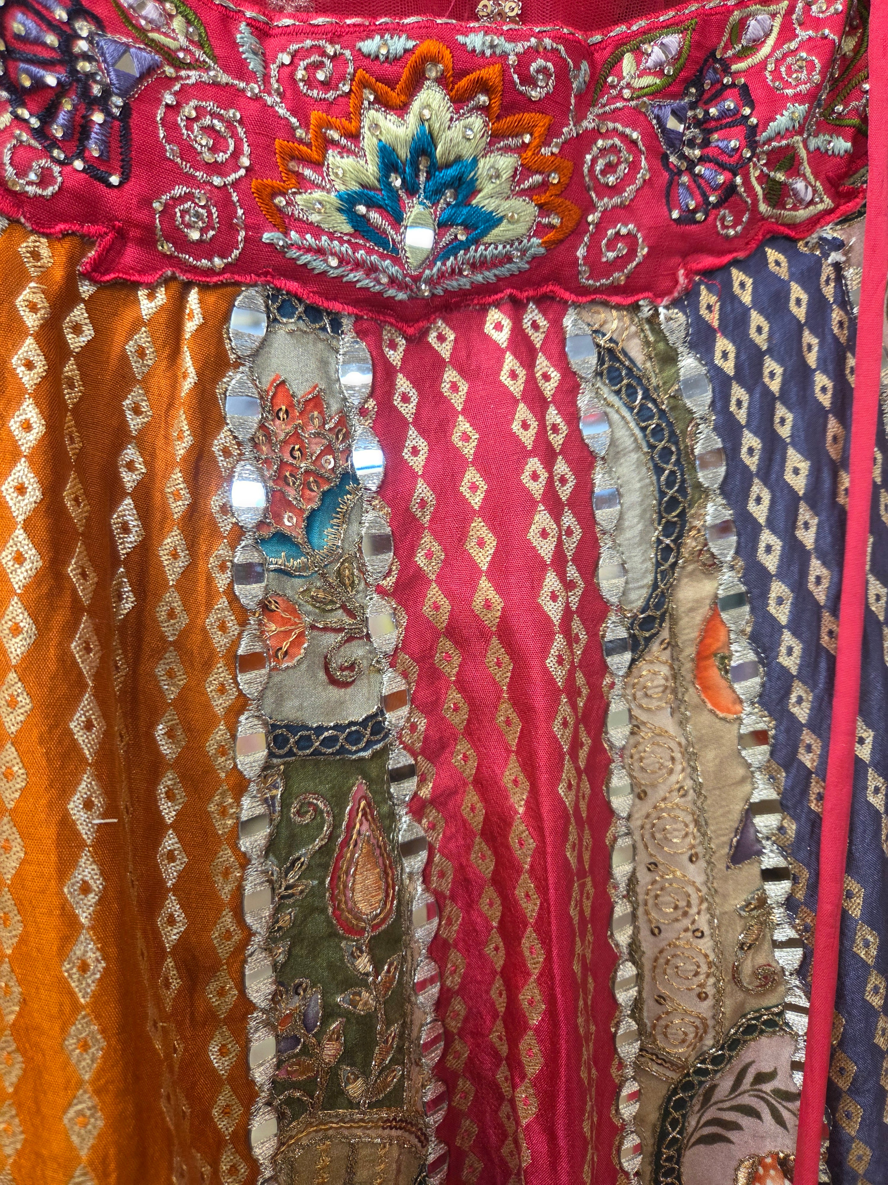 Multicolor Paisley Lehenga Choli Set