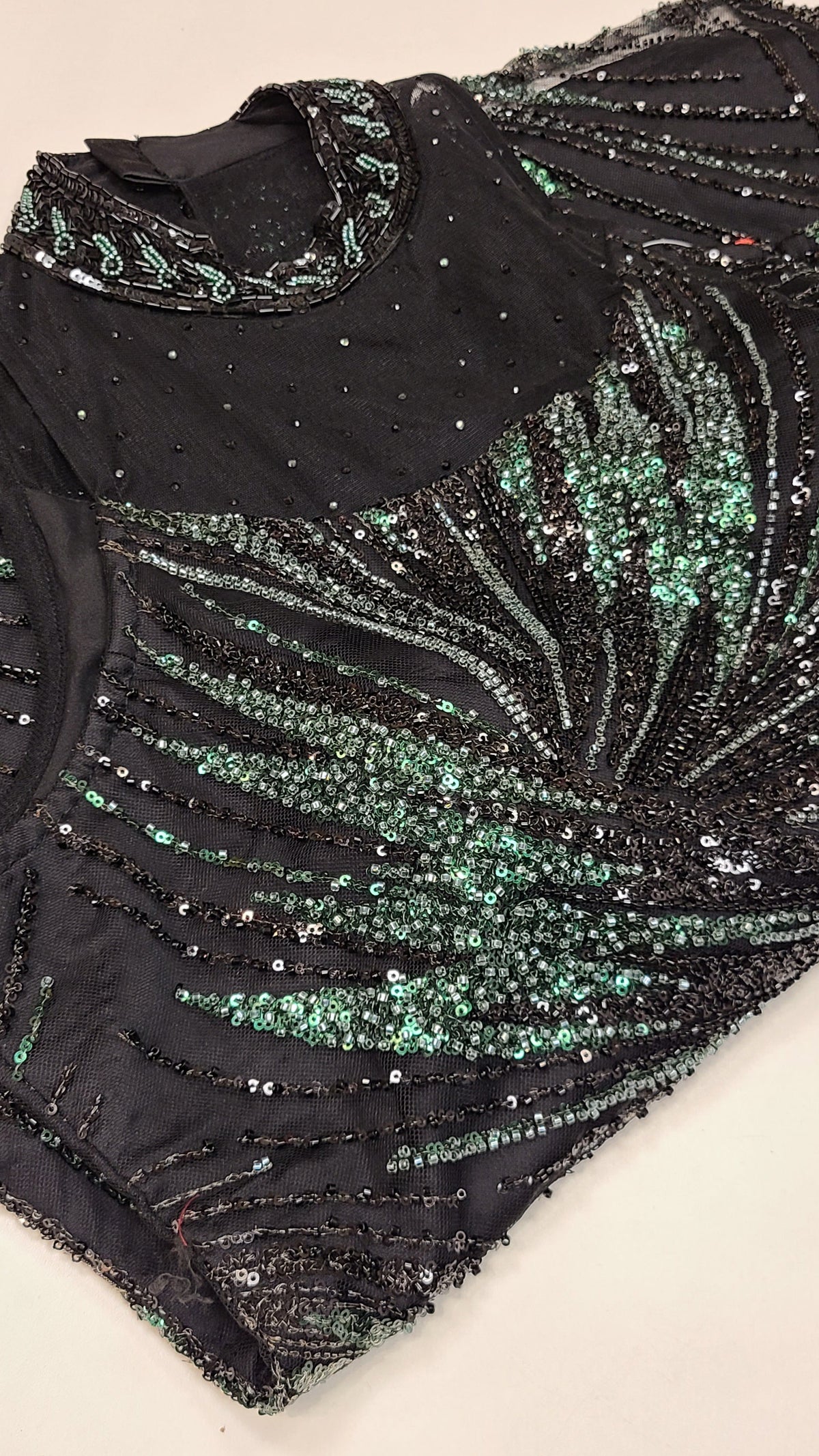 Emerald Sequin Sharara Set