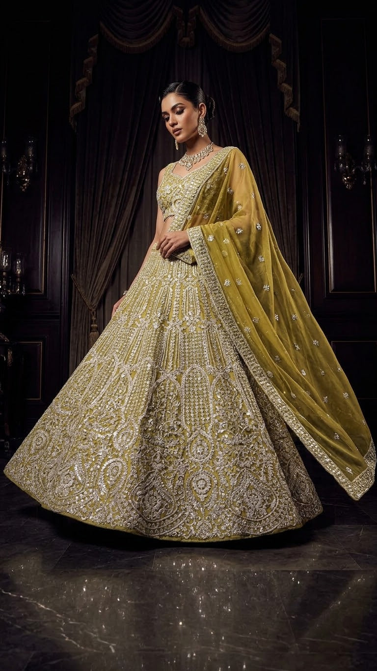 Teal Lehenga Set (Copy)