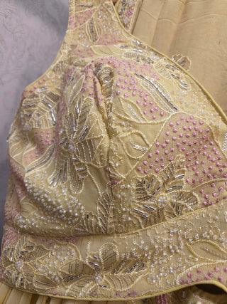 Lemon Yellow Haldi Lehenga