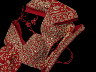 Classic Red Bridal Lehenga Set