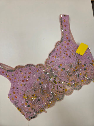 Lavender Floral Lehenga