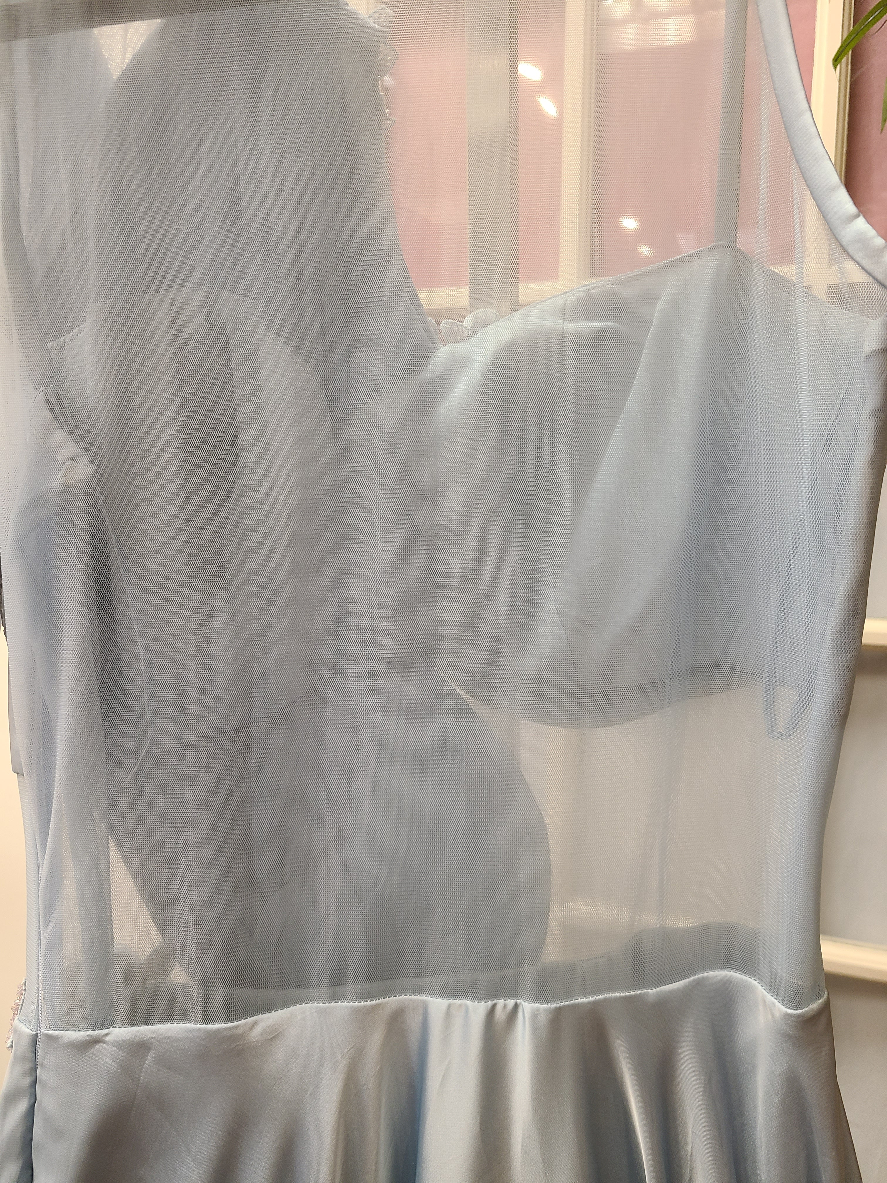 Powder Blue Reception Gown