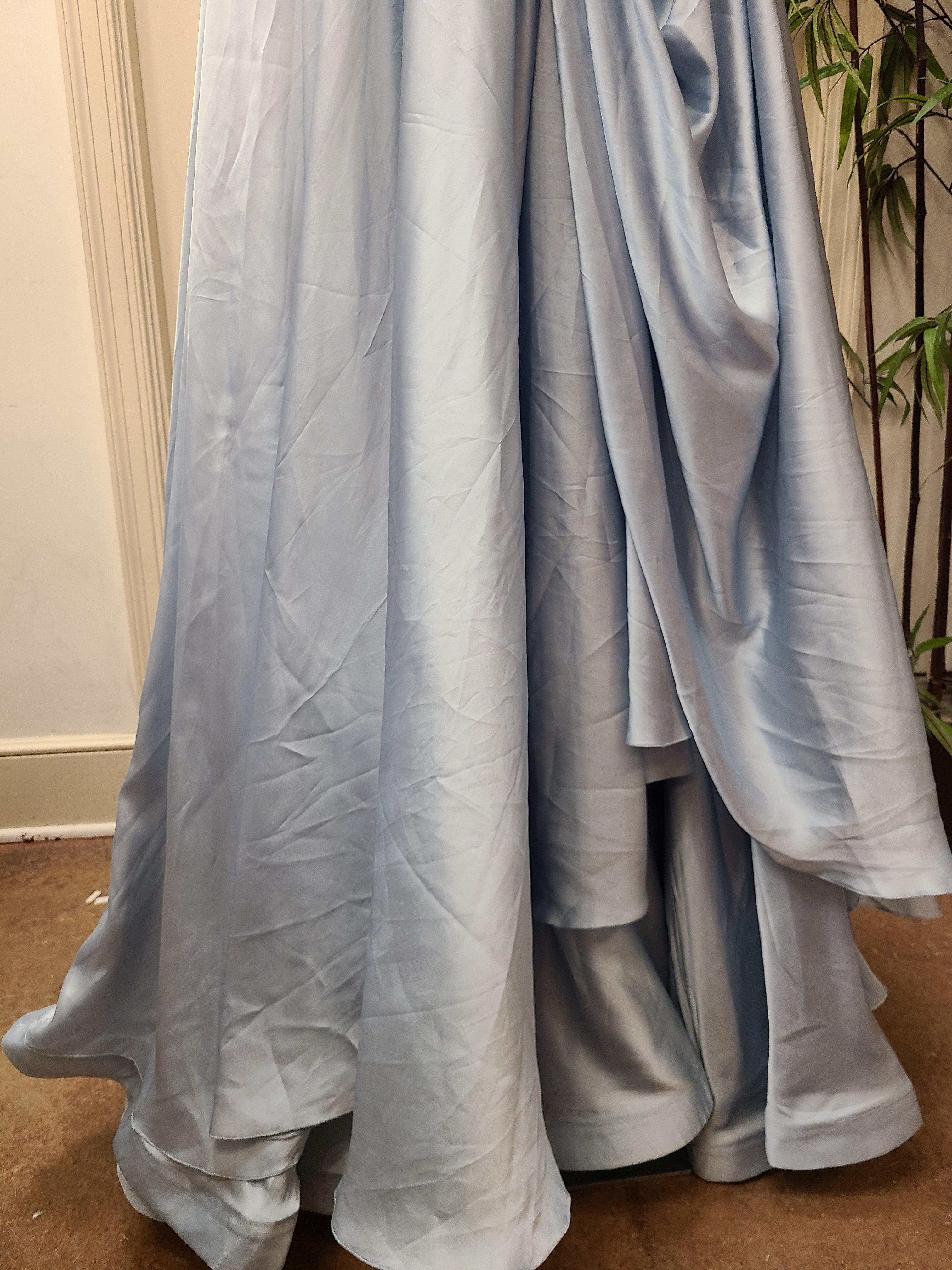Powder Blue Reception Gown