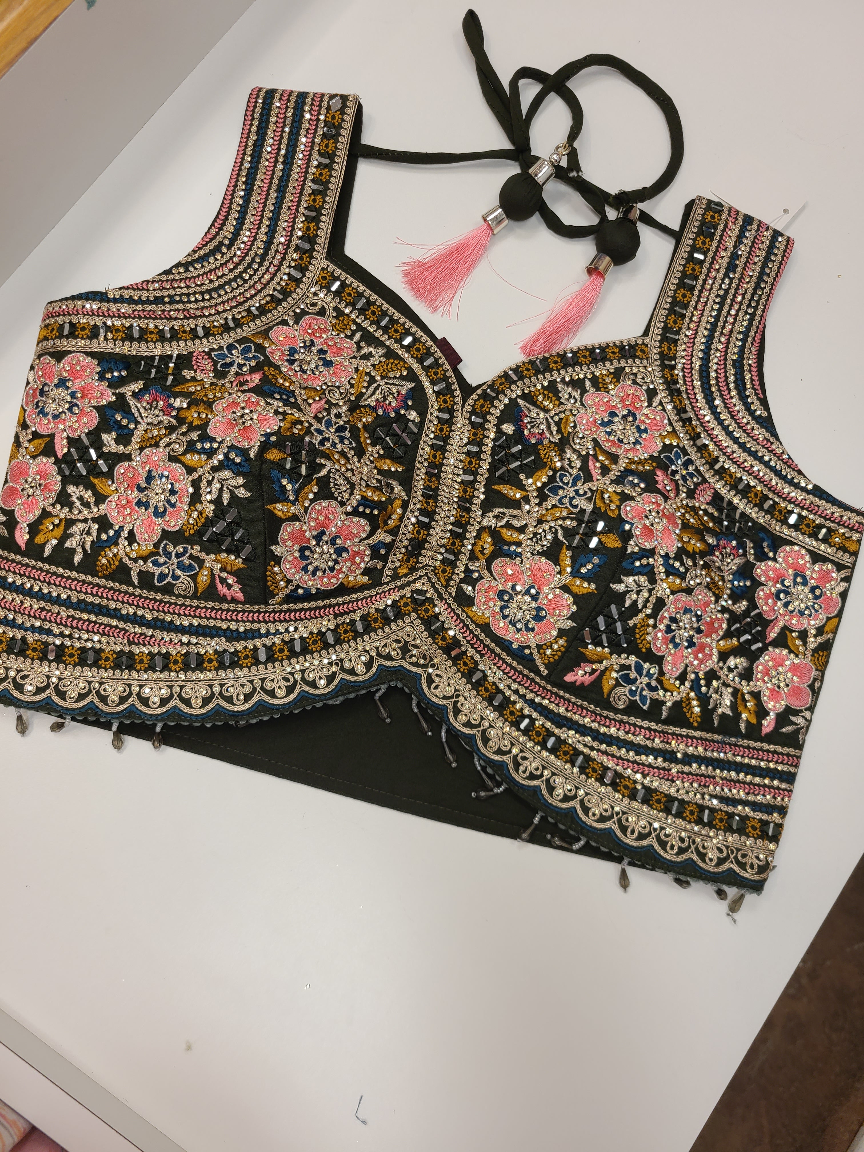 Floral Embroidered Lehenga Set