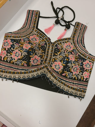 Floral Embroidered Lehenga Set