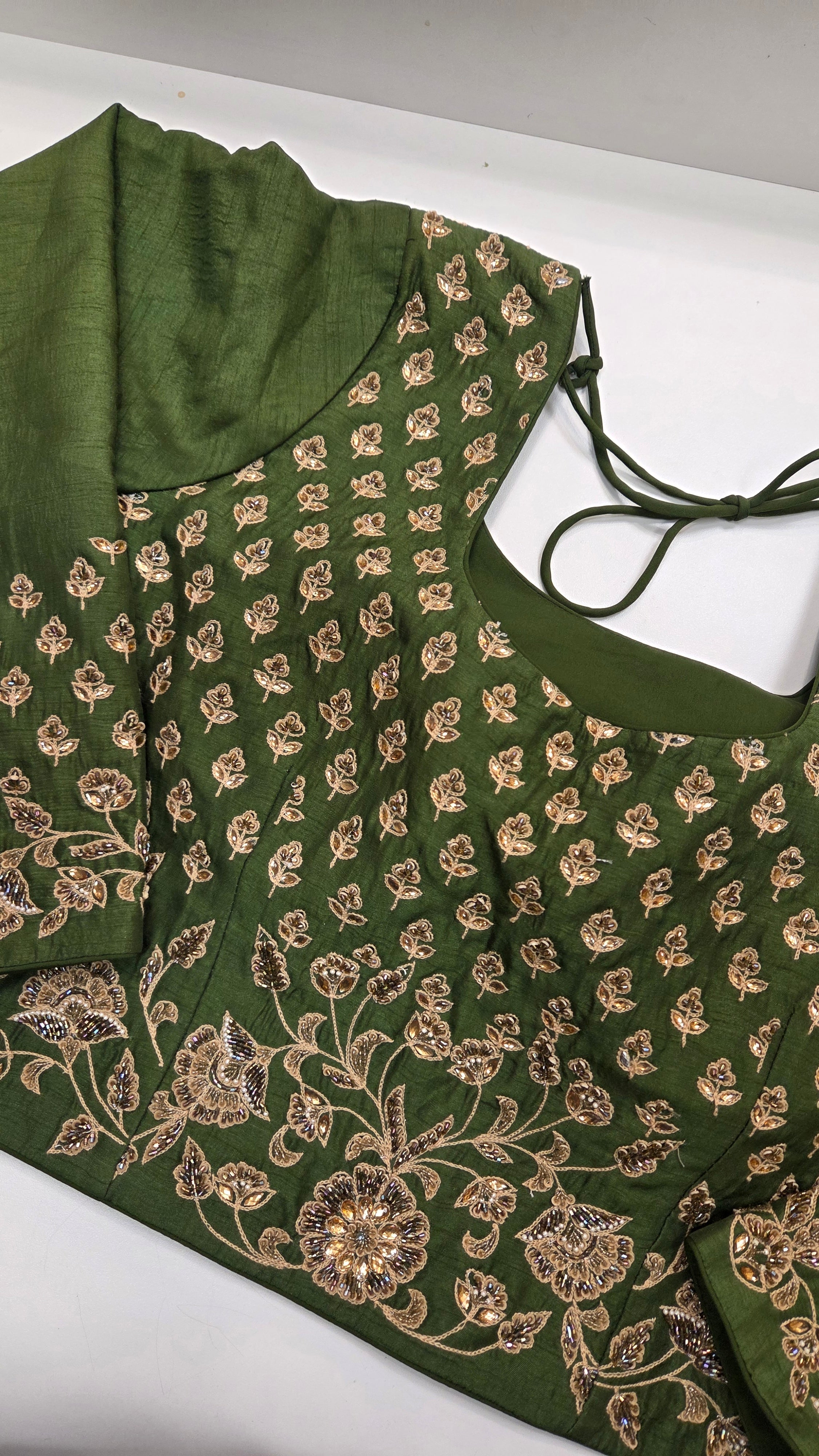 Sage Green Bridal Lehenga