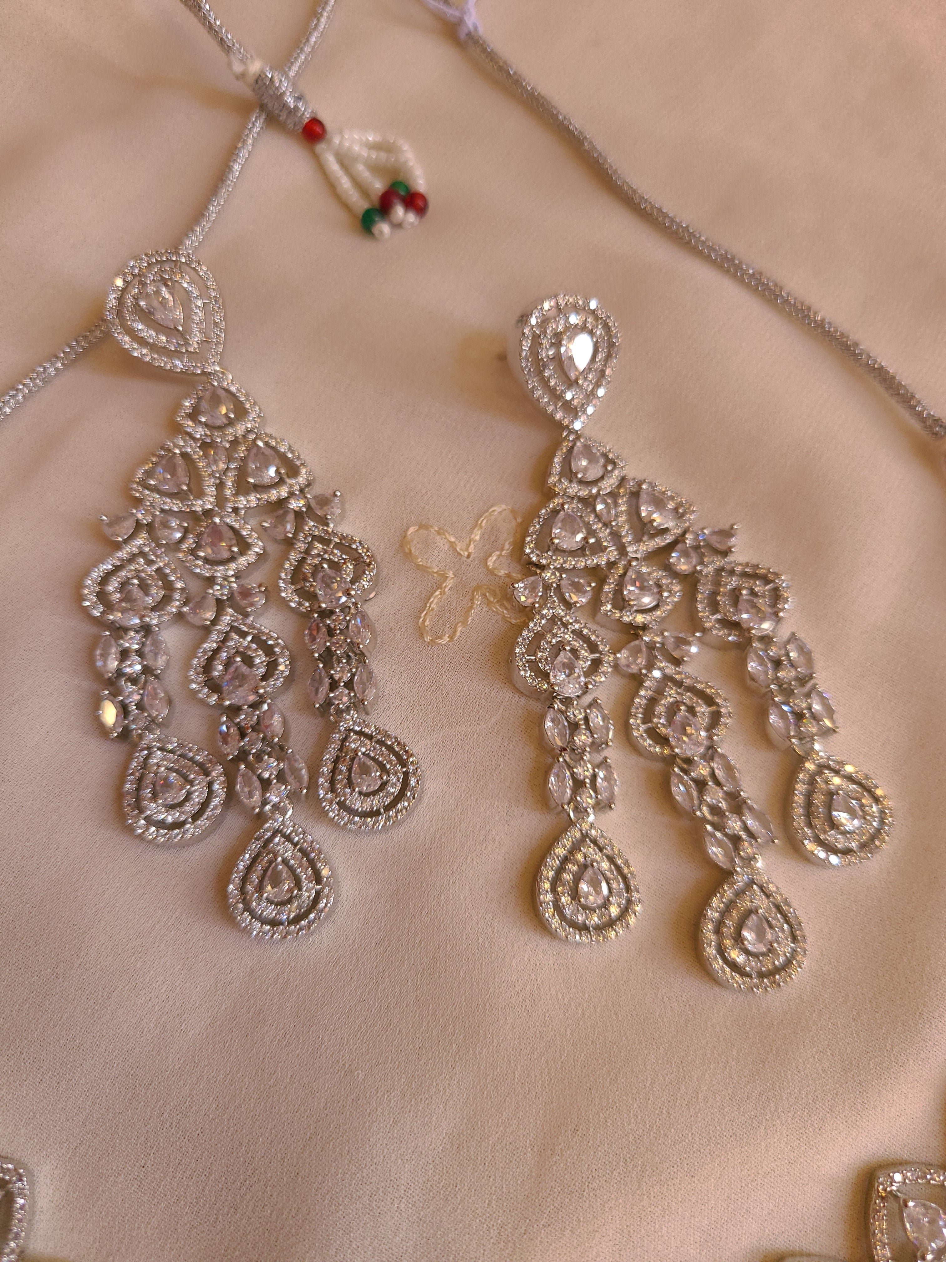 Statement CZ Necklace Set