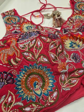 Multicolor Paisley Lehenga Choli Set