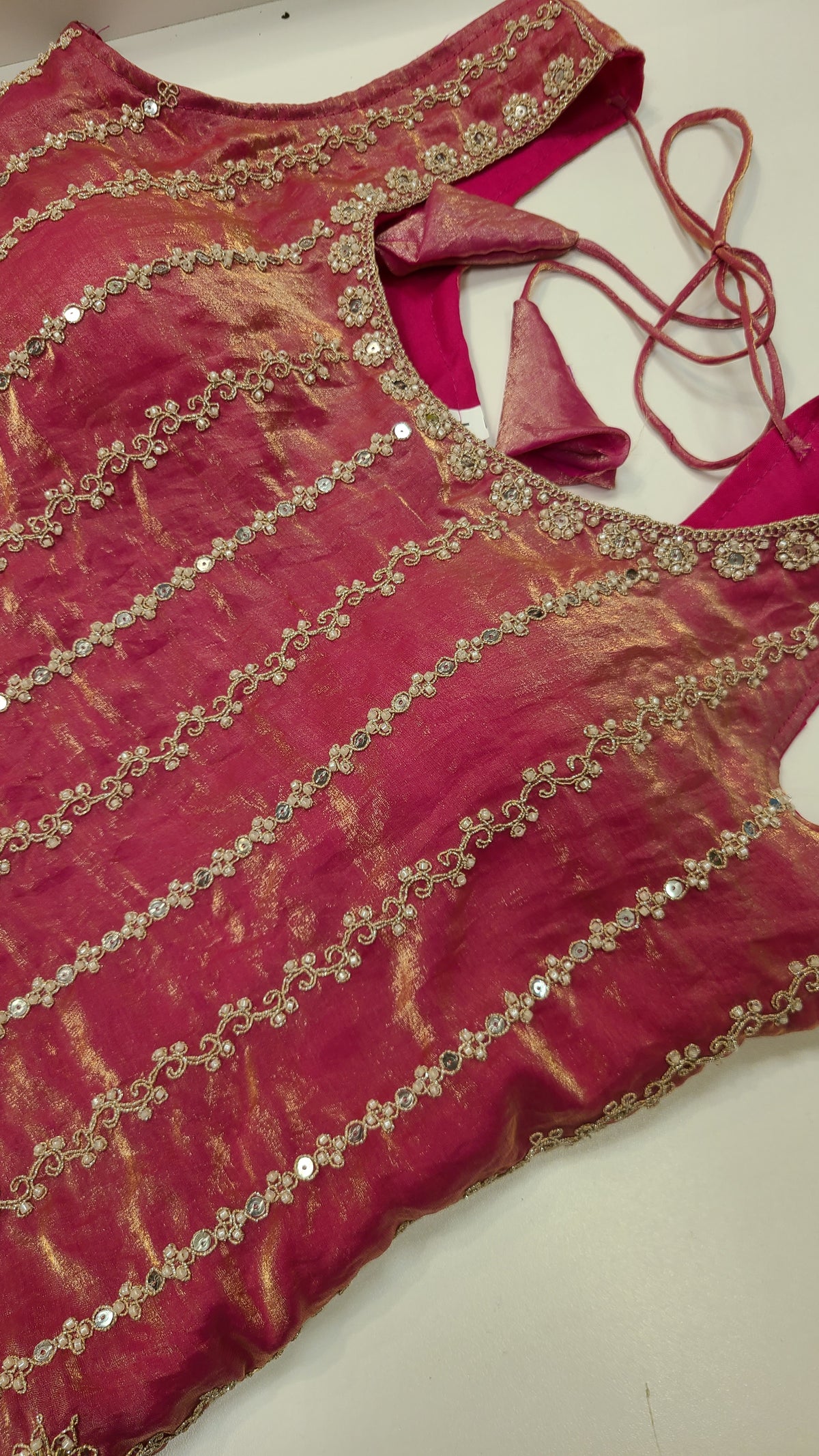 Rose Pink Sharara Set