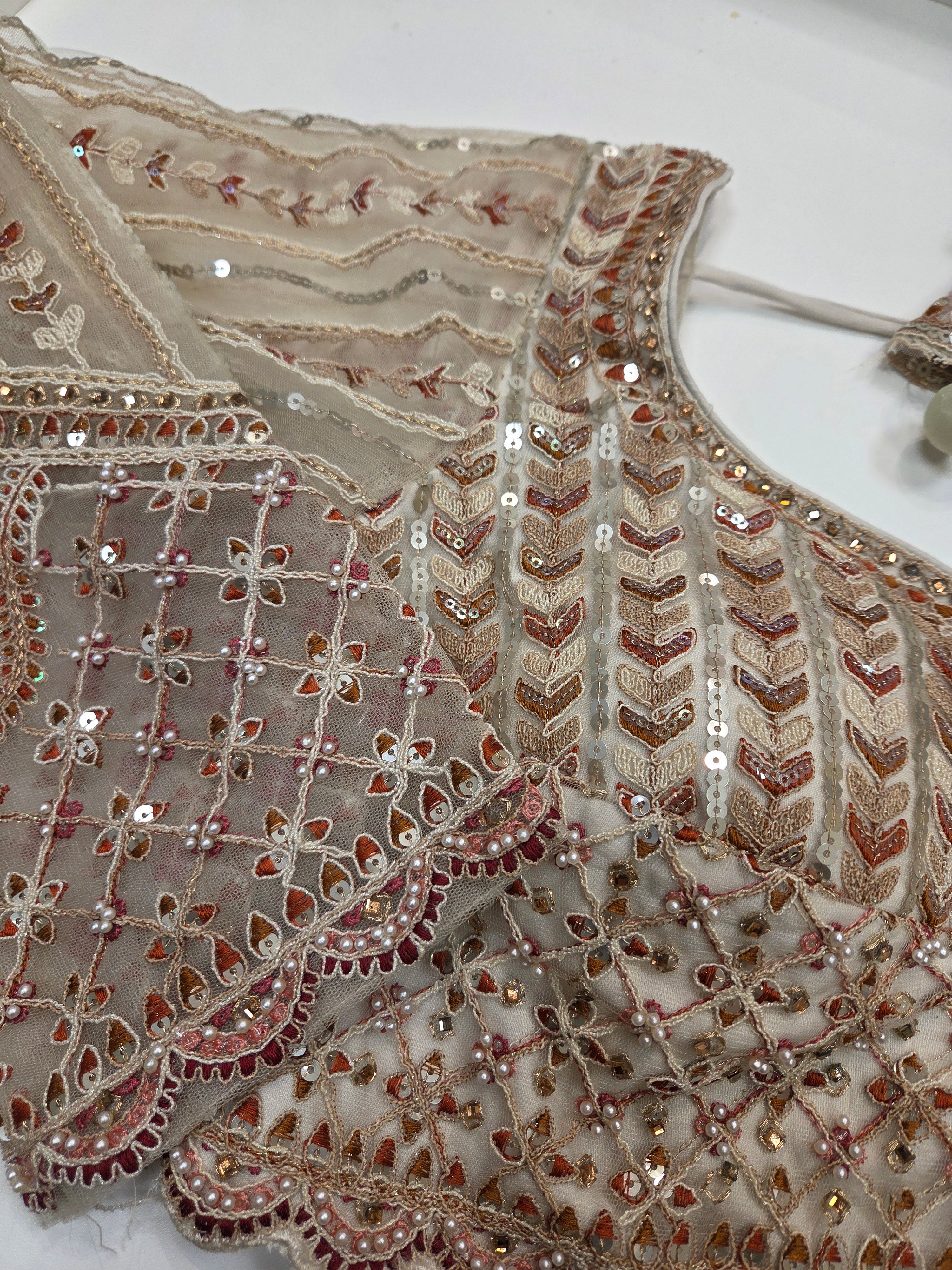 Ivory Bridal Lehenga Set