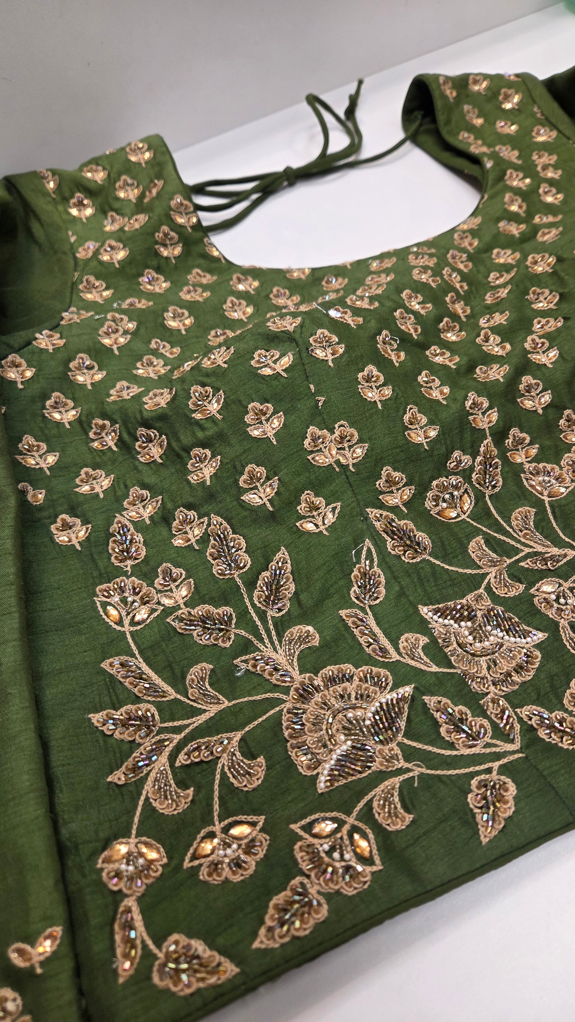 Sage Green Bridal Lehenga