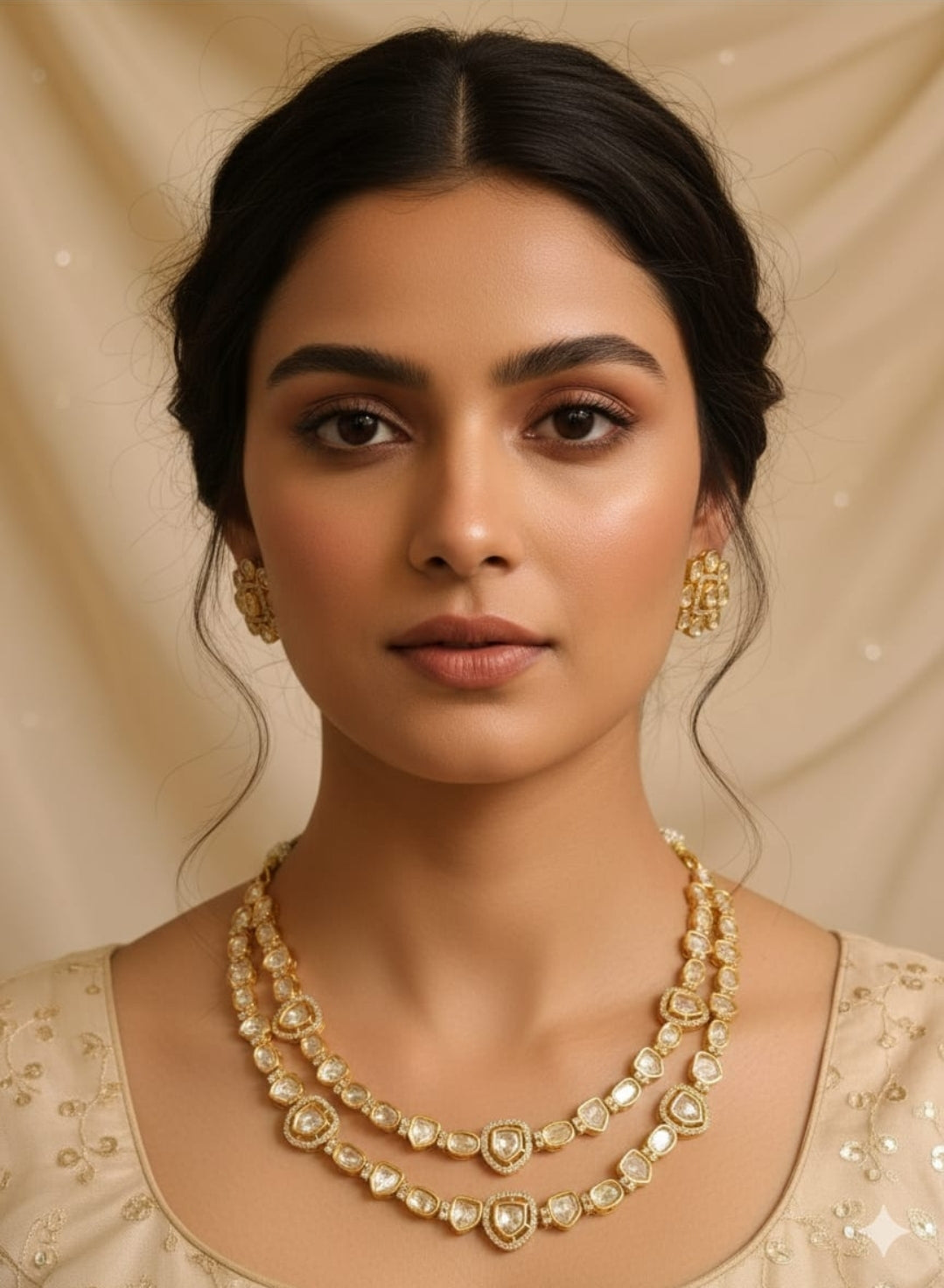 Handcrafted Kundan Bridal Necklace