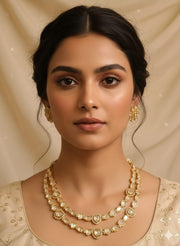 Handcrafted Kundan Bridal Necklace