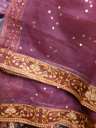 Multicolor Lehenga Choli - Jewel Tones Festive Collection