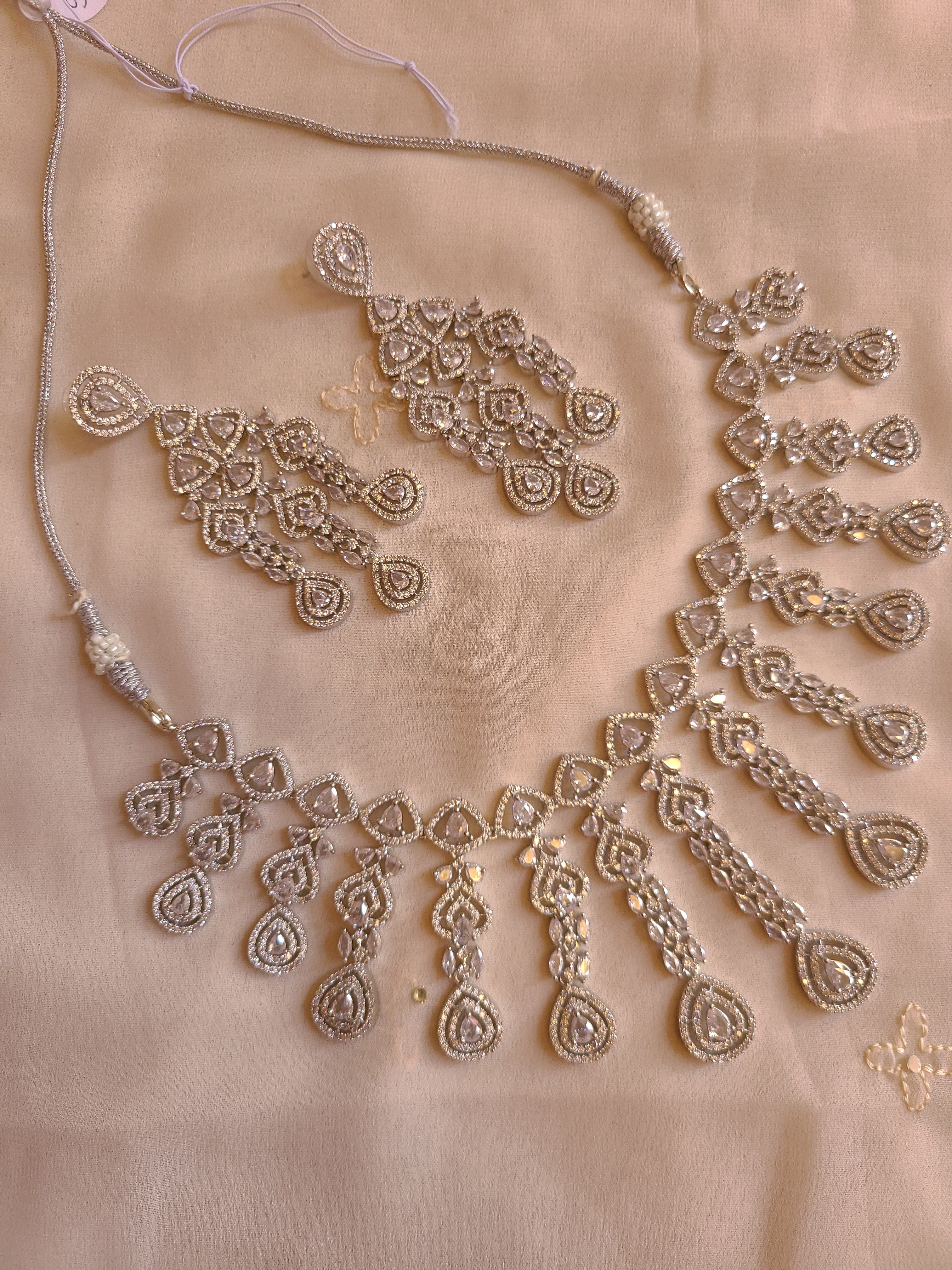 Statement CZ Necklace Set