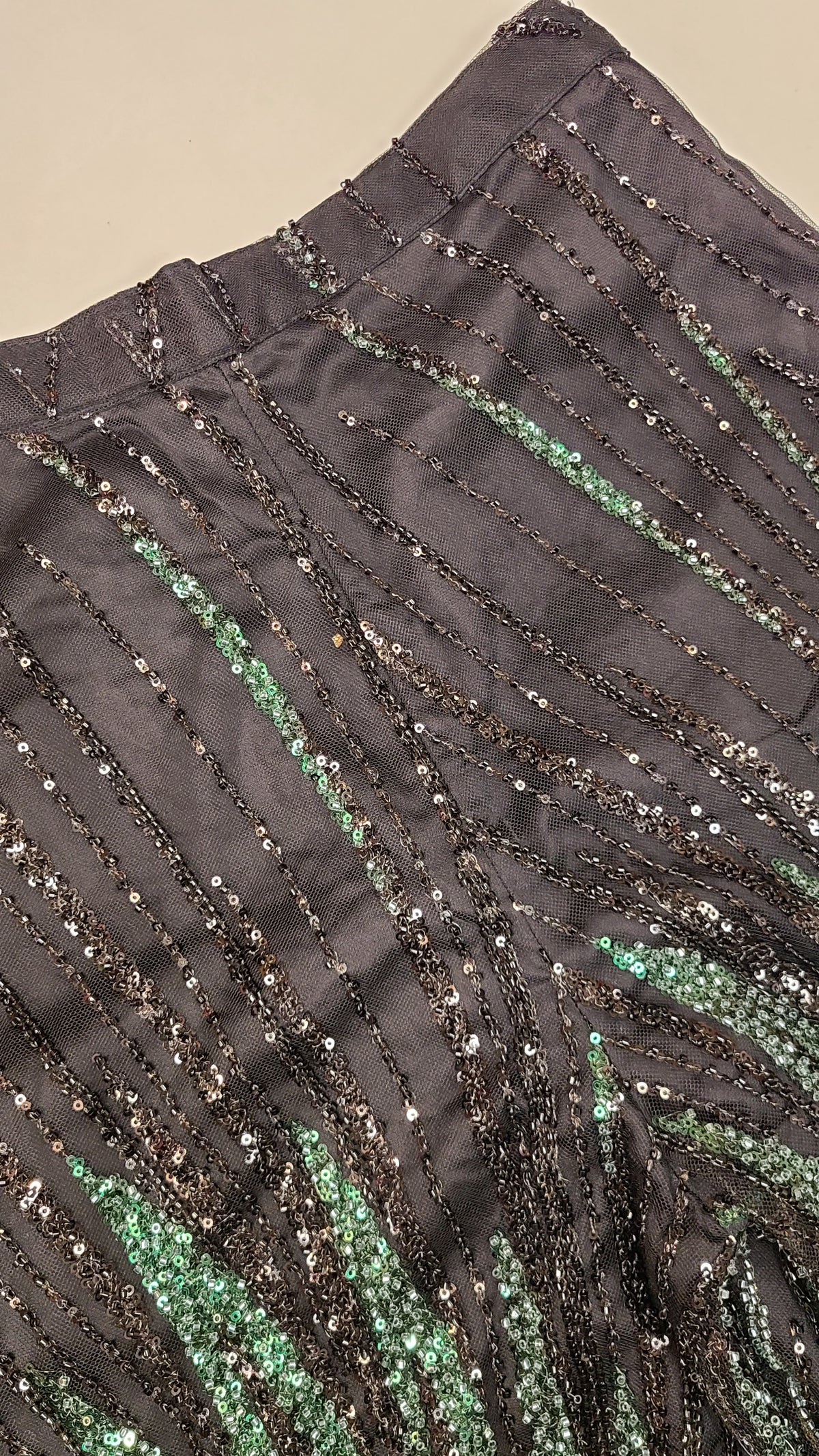 Emerald Sequin Sharara Set