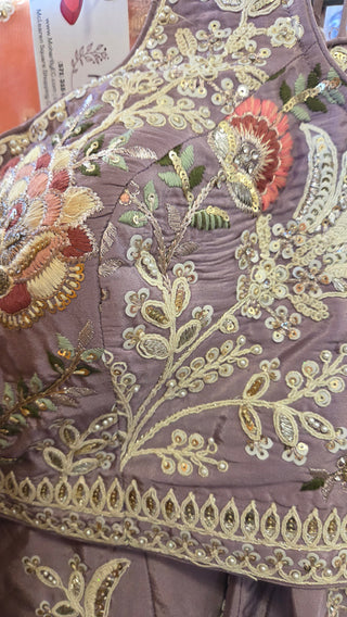 Lavender Dreams Embroidered Lehenga