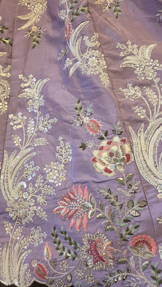 Lavender Dreams Embroidered Lehenga