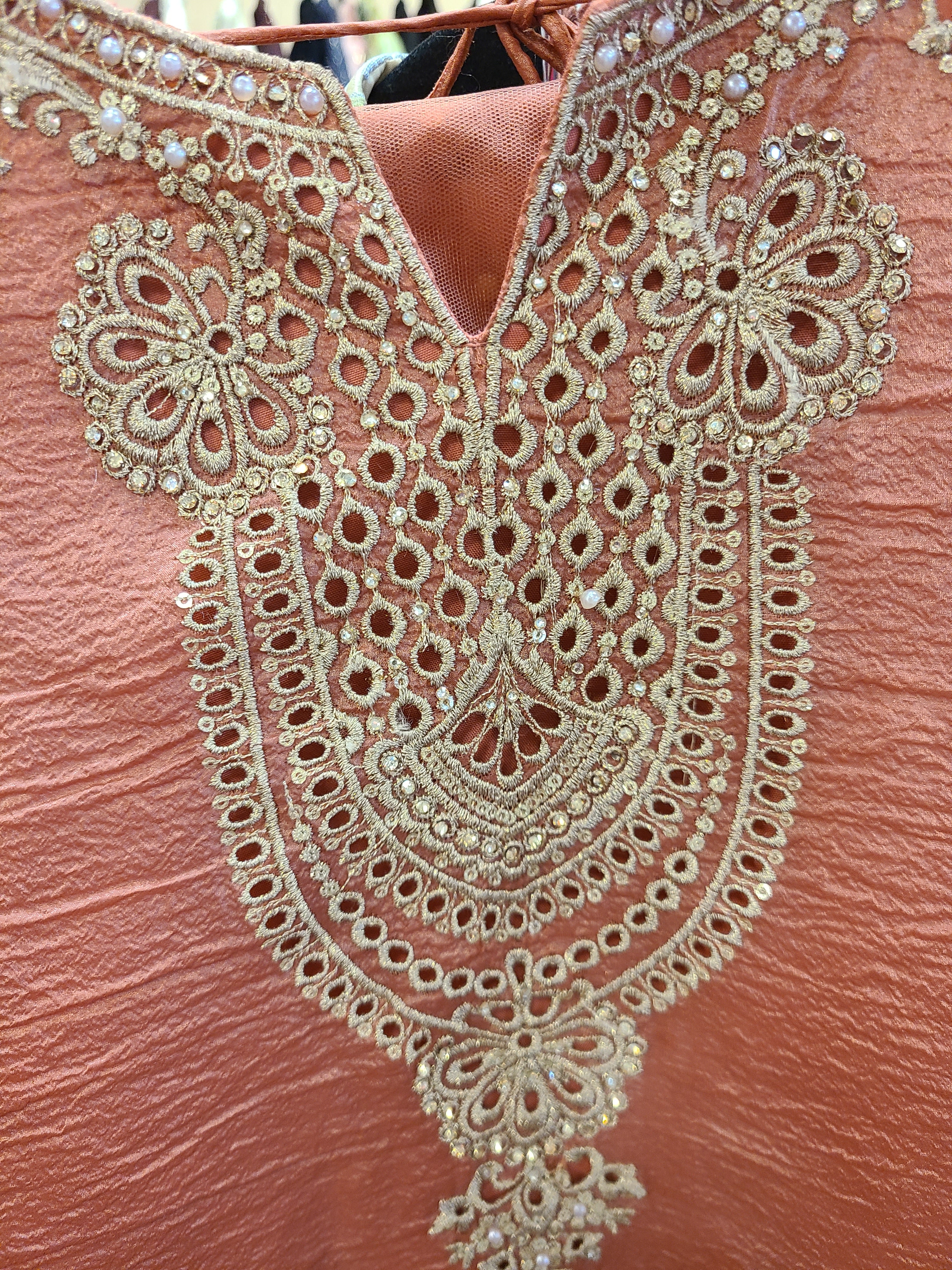 Rose Pink Embroidered Sharara Set with Dupatta