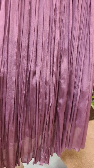 Deep Wine/Plum Shade Gown
