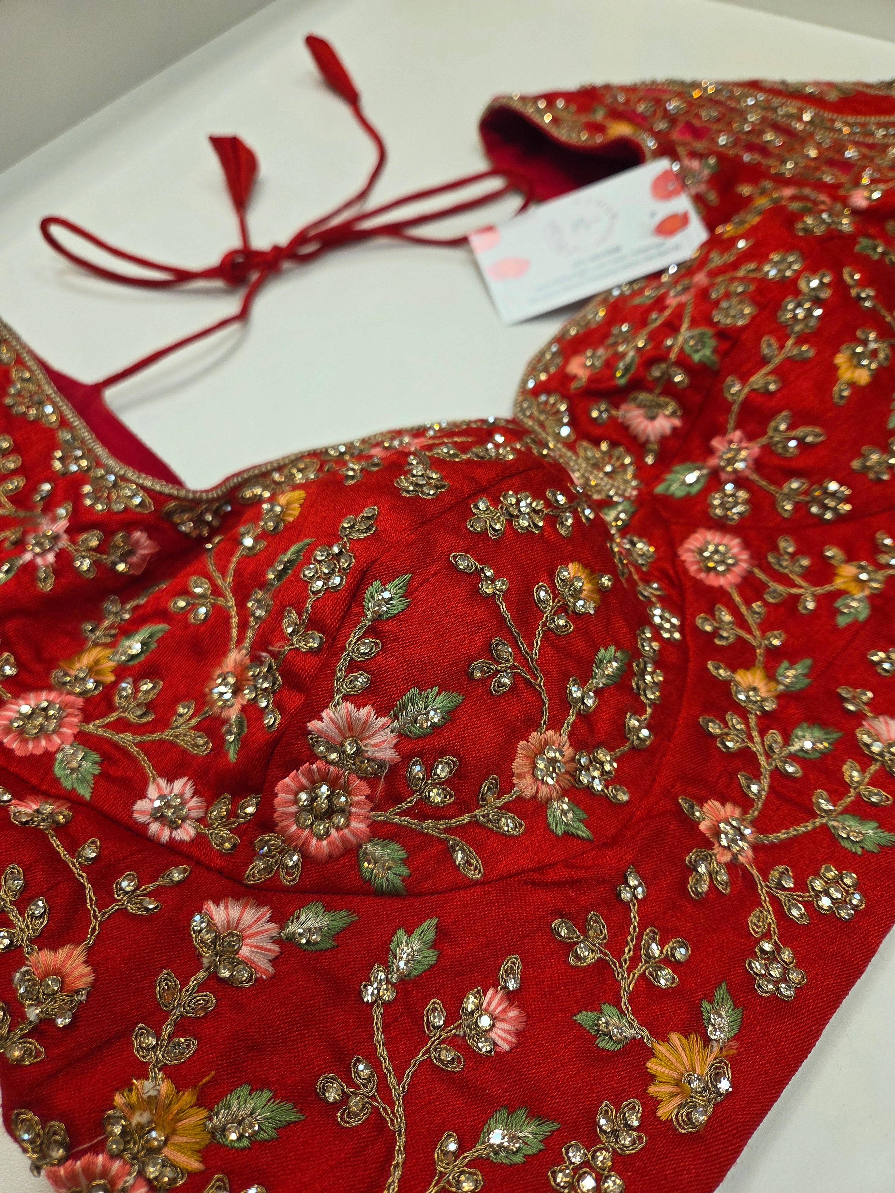Crimson Bridal Lehenga Set