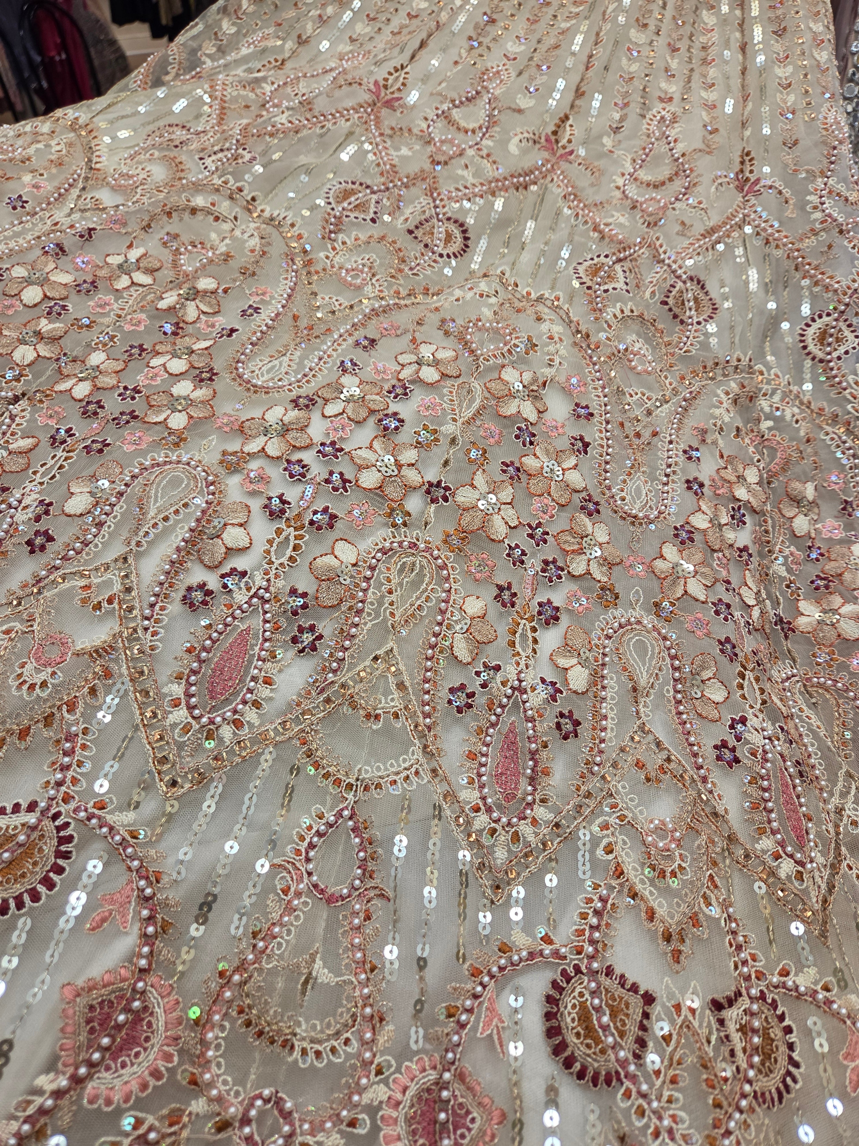 Ivory Bridal Lehenga Set