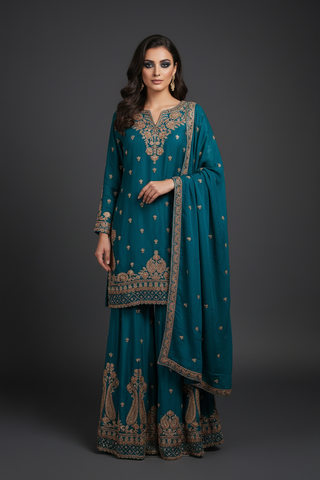 Teal Sharara Editorial Pose 1