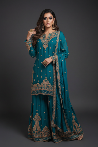 Teal Sharara Editorial Pose 3