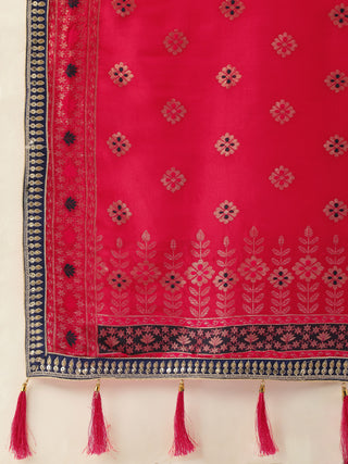 Zari woven Yellow silk lehenga with Sequin embroidery