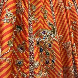 Leheriya with a twist Lehenga