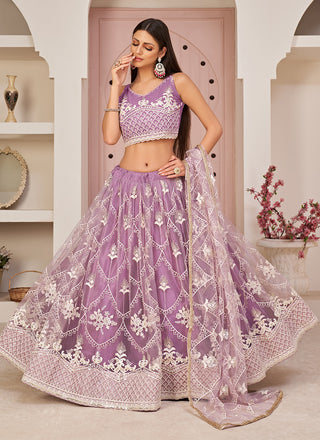 Thread seqin net lehenga - SWS33261