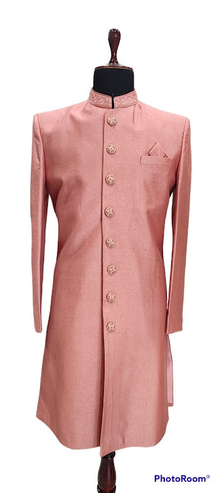 Elegant Peach  sherwani