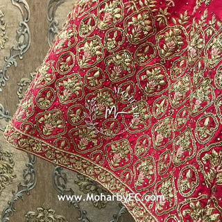 Traditional Red Bridal Lehenga