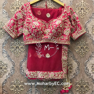 Traditional Red Bridal Lehenga