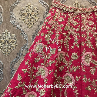 Traditional Red Bridal Lehenga