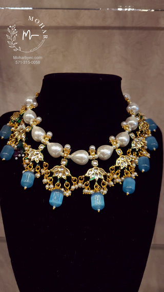 Kundan Indian Jewelry set 16