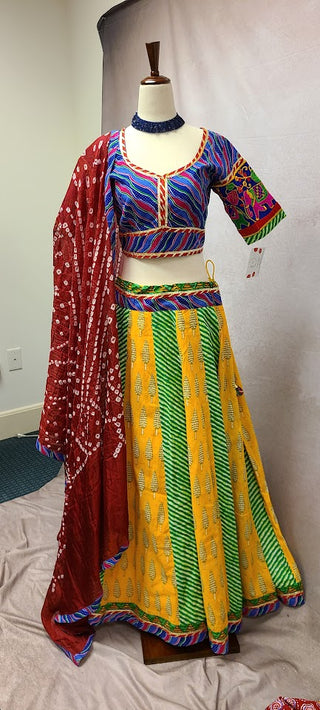 Navratri Multicolor Chaniya Choli