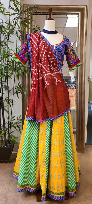 Navratri Multicolor Chaniya Choli