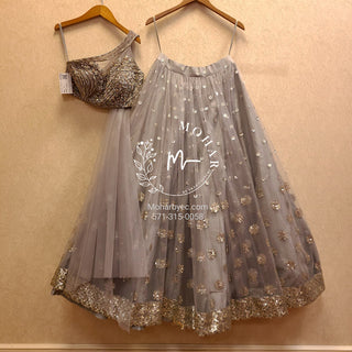 Soft Net Sequin Lehenga Choli