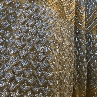 Soft Gold Sequin Lehenga Choli