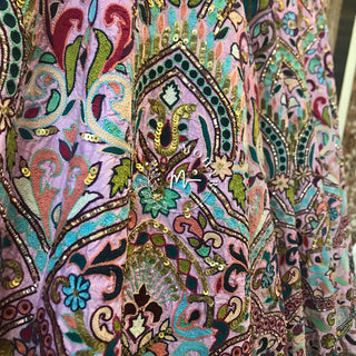 Fuschia Pink Embroidered Lehenga set