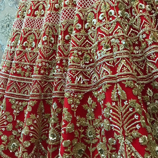 Crimson Red Lehenga set